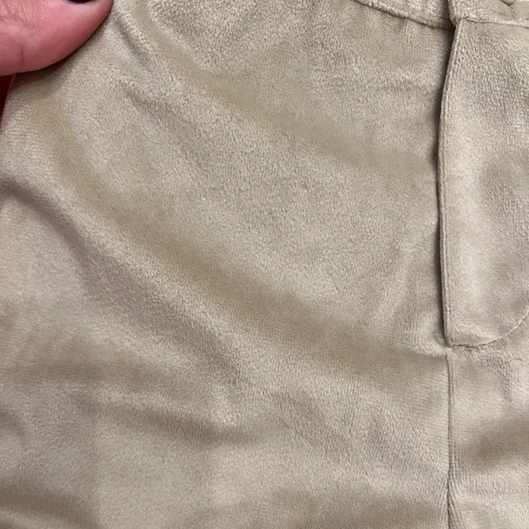 Mayoral Velvet Soft Pull On Tan/Golden Shorts - Picture 2 of 5